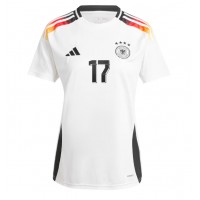 Nemecko Florian Wirtz #17 Domáci futbalový dres ME 2024 Krátky Rukáv